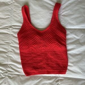 Abercrombie crochet tank